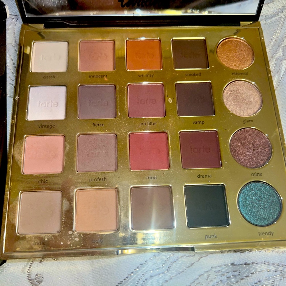 Tarteist Pro make up pallet. Like new. Gently used on a few eye shadows.